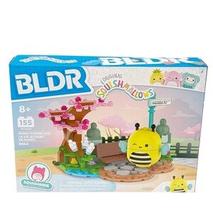 BLDR Squishmallows Sunny’s Park Life 0043 155pcs Jazwares Building Set NEW